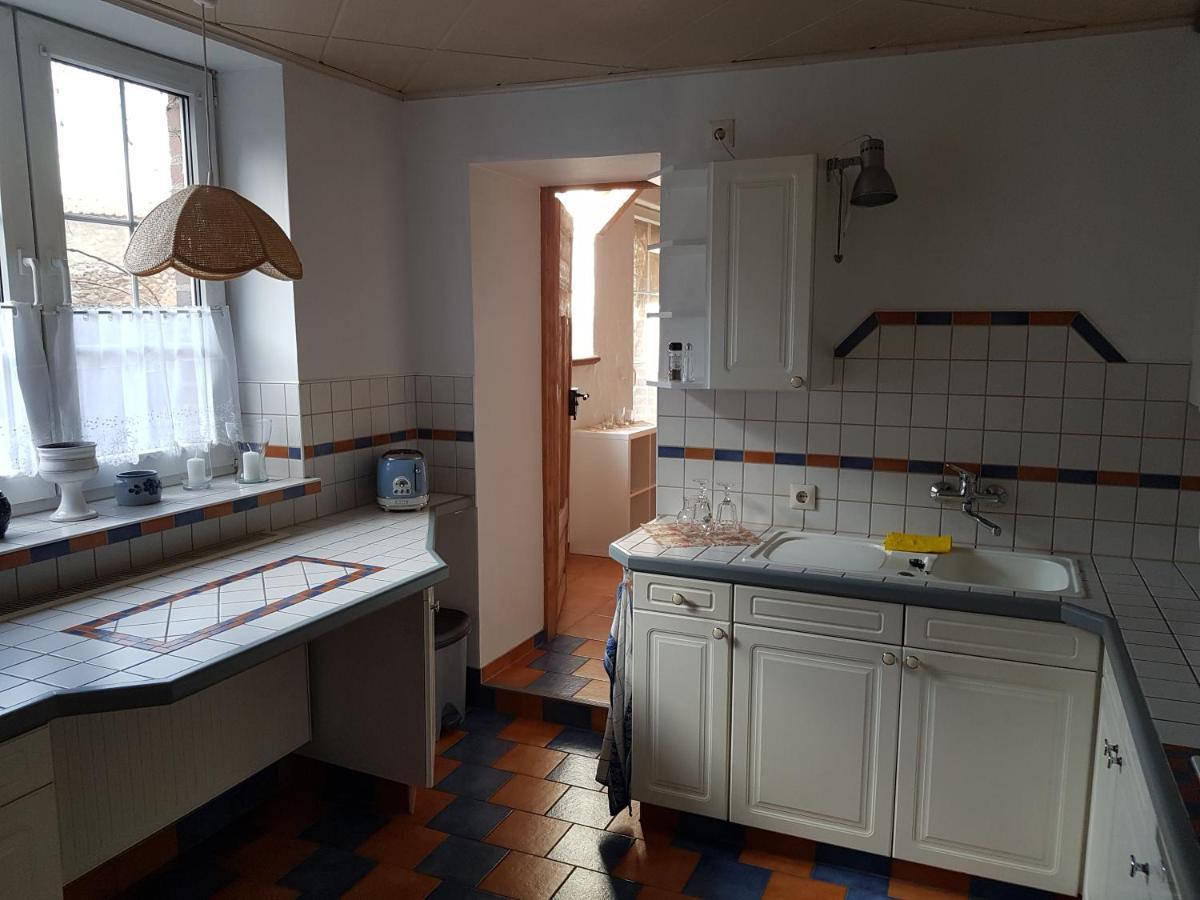 Auszeit Wohnung Hof Narla Bahnsdorf Buitenkant foto