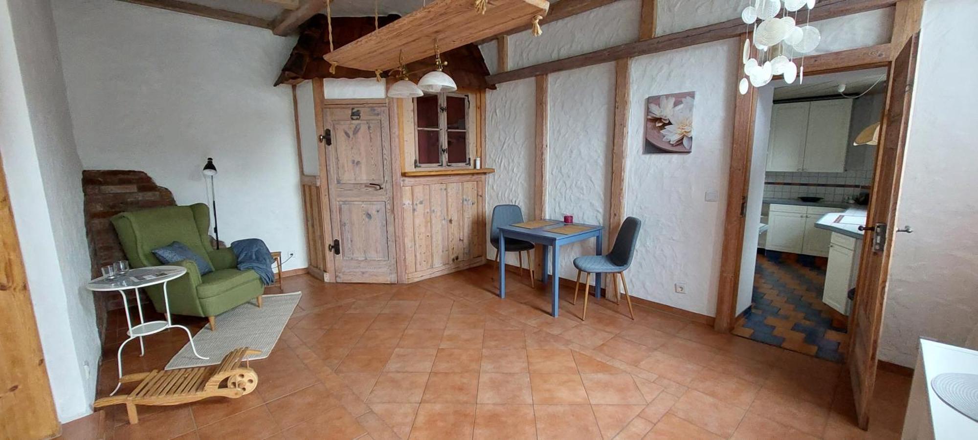 Auszeit Wohnung Hof Narla Bahnsdorf Buitenkant foto