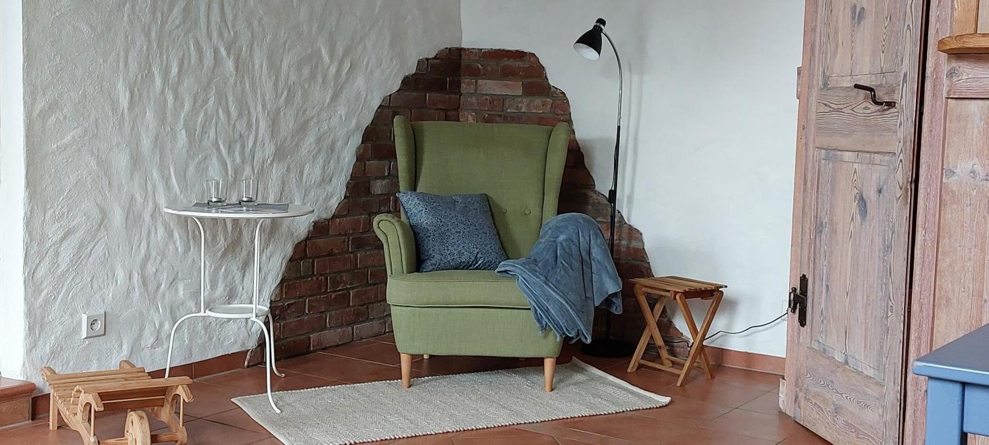 Auszeit Wohnung Hof Narla Bahnsdorf Buitenkant foto